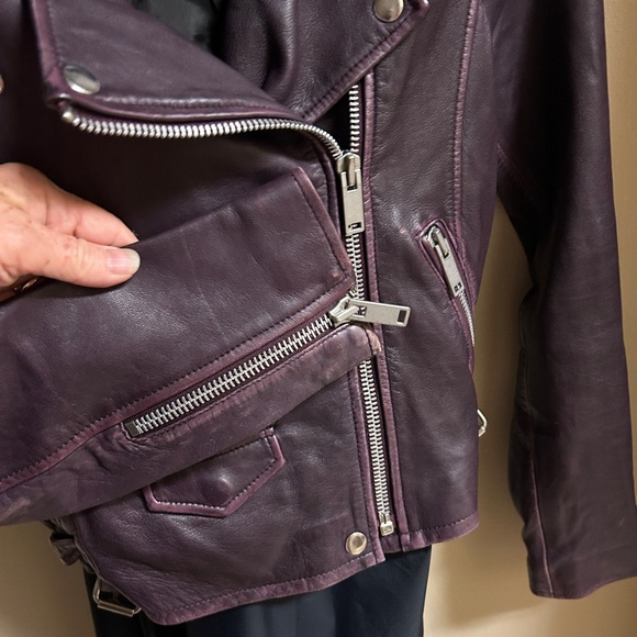 Amaryllis Soft Leather Moto Jacket - Picture 4 of 8